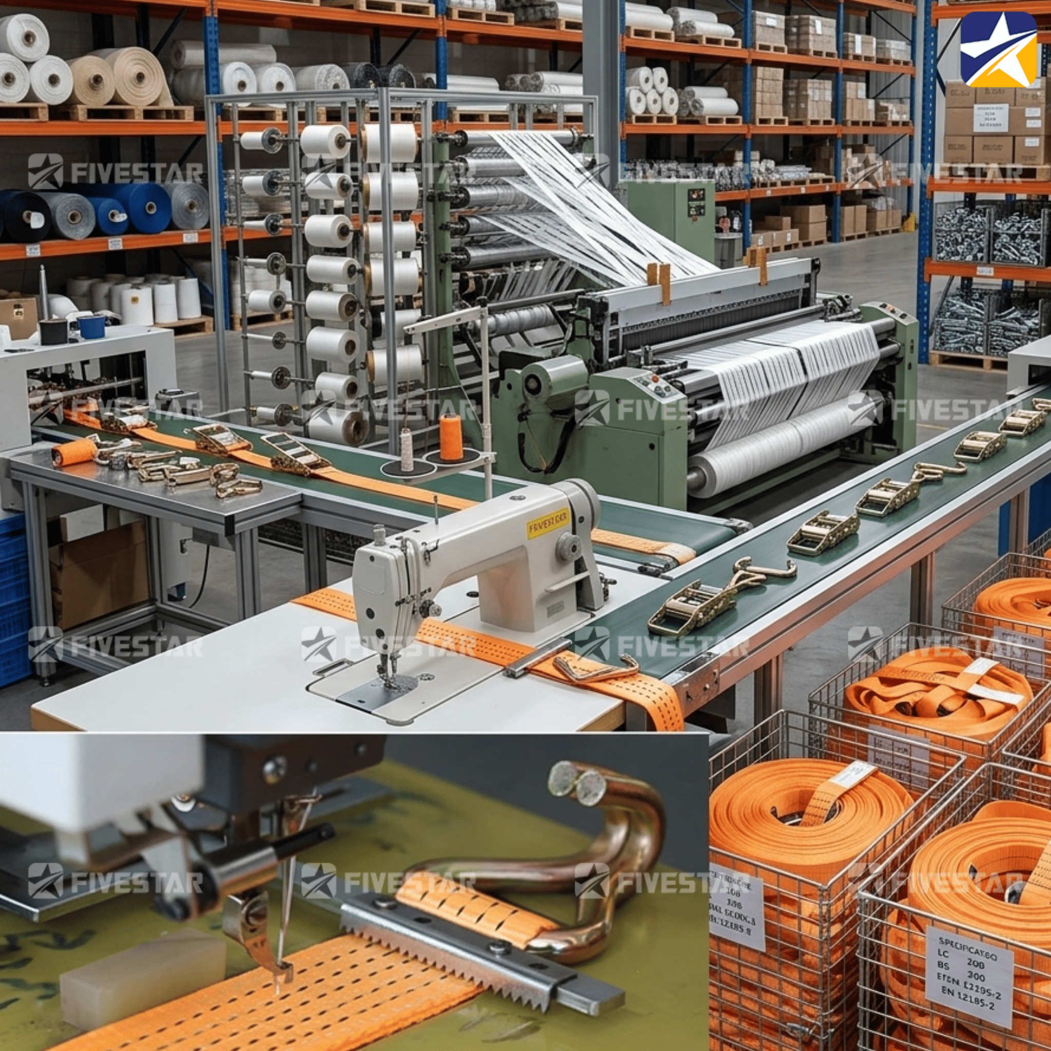 Xưởng sản xuất dây chằng tăng đơ Xưởng sản xuất dây chằng tăng đơ