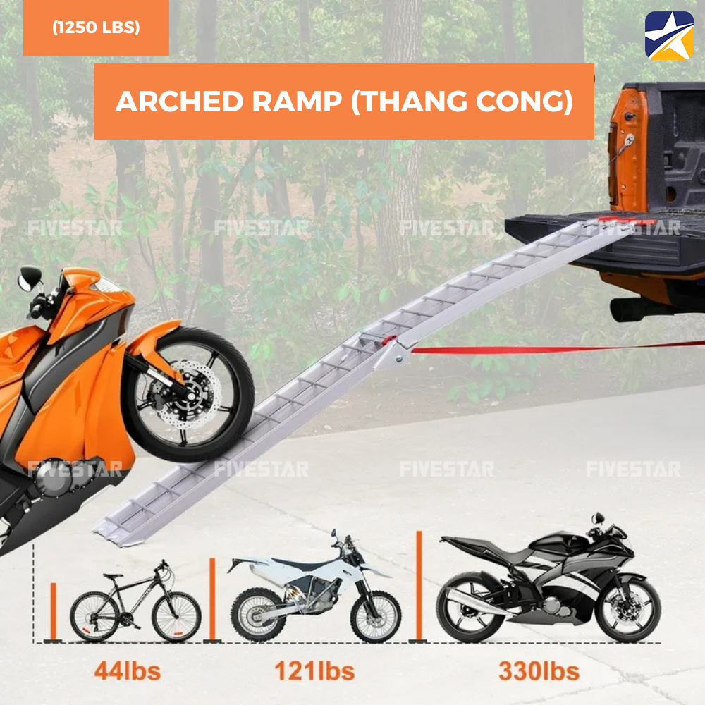 Loại thang cong Arched Ramp Loại thang cong Arched Ramp