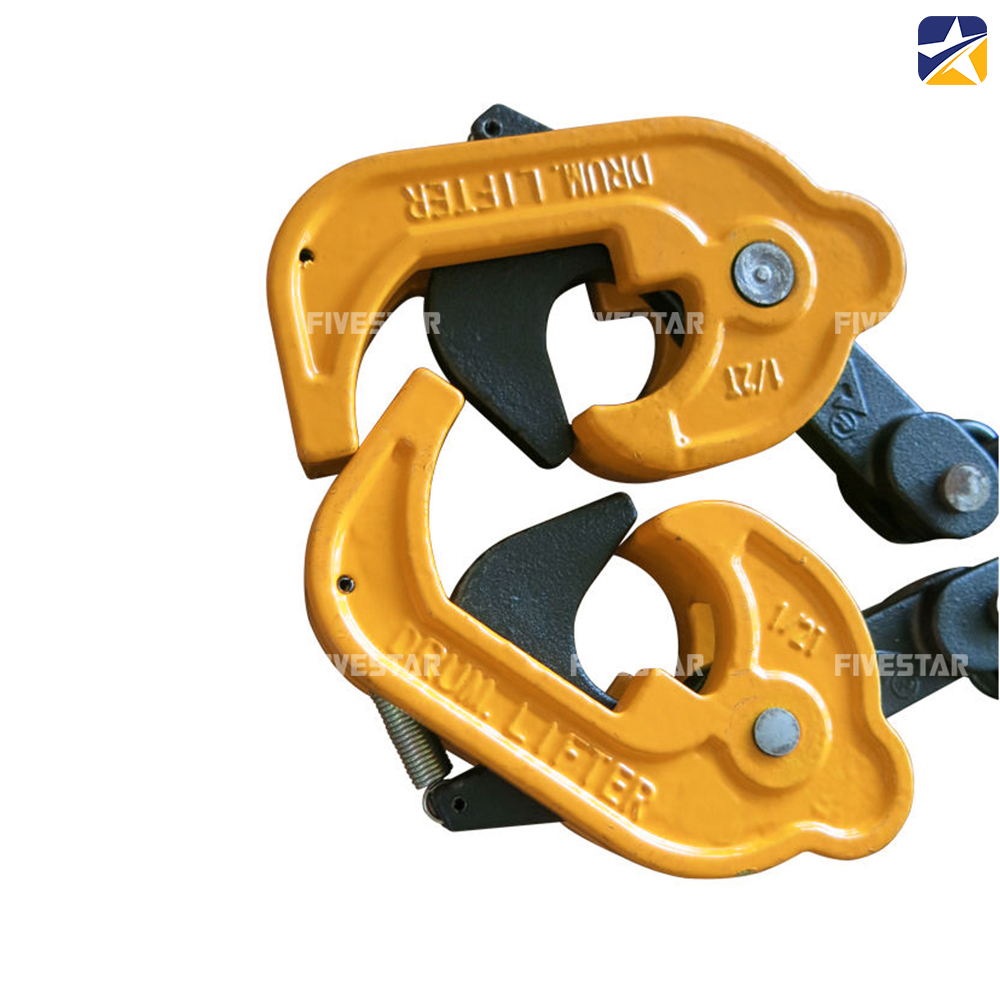 Móc cẩu thùng phuy được làm từ thép nguyên khối Móc cẩu thùng phuy được làm từ thép nguyên khối