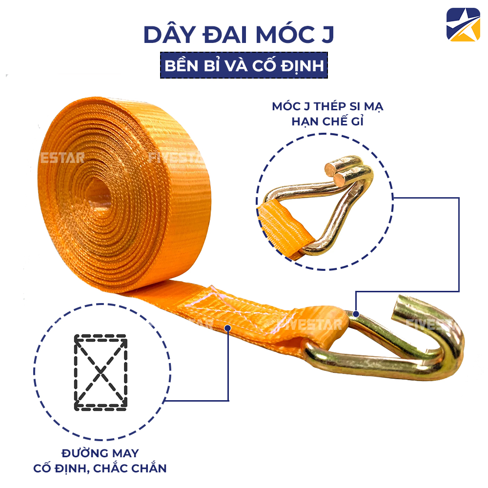 Móc j sử dụng thép chắc chắn và đường may tỉ mỉ Móc j sử dụng thép chắc chắn và đường may tỉ mỉ