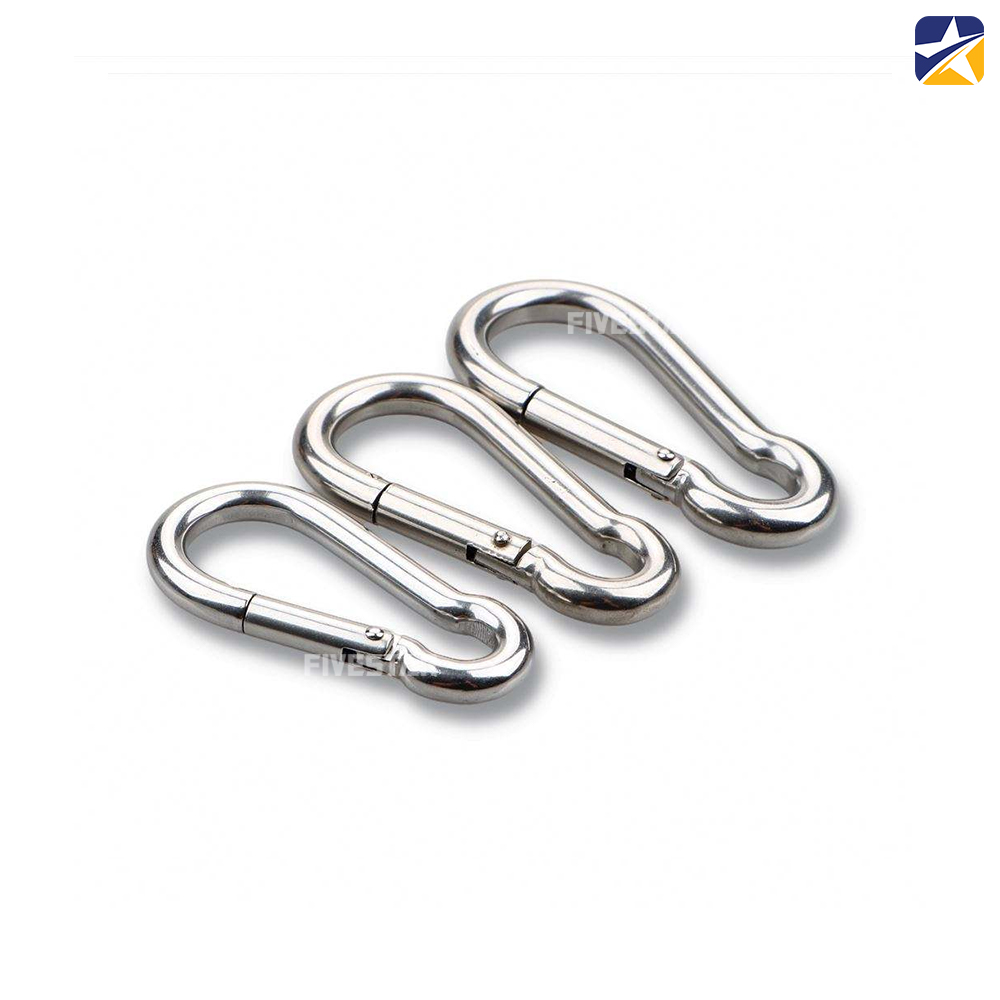 Móc khóa an toàn thép cao cấp đủ size từ 6mm đến 10mm Móc khóa an toàn thép cao cấp đủ size từ 6mm đến 10mm