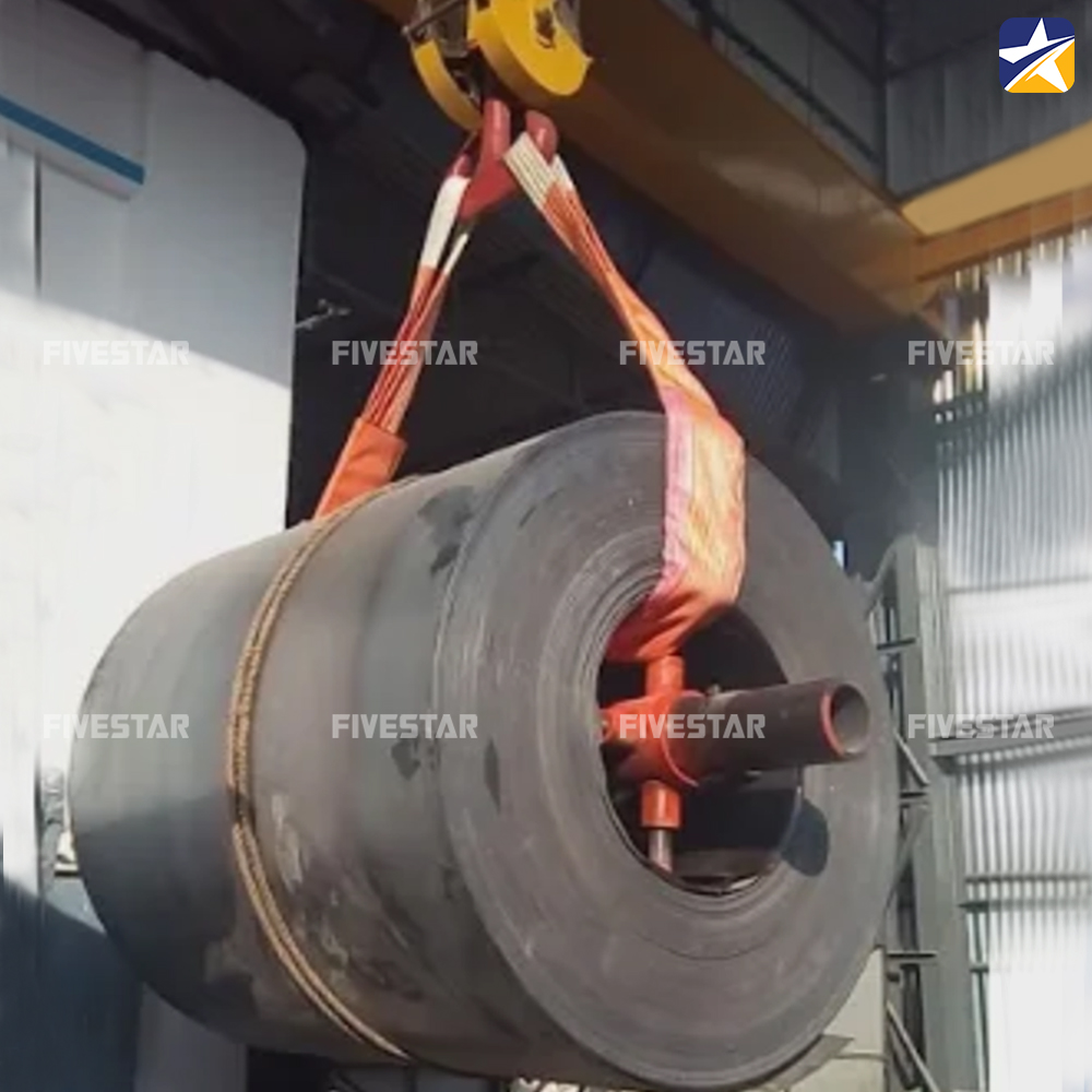 Nâng từ từ tránh tình trạng hàng bị mất thăng bằng Nâng từ từ tránh tình trạng hàng bị mất thăng bằng