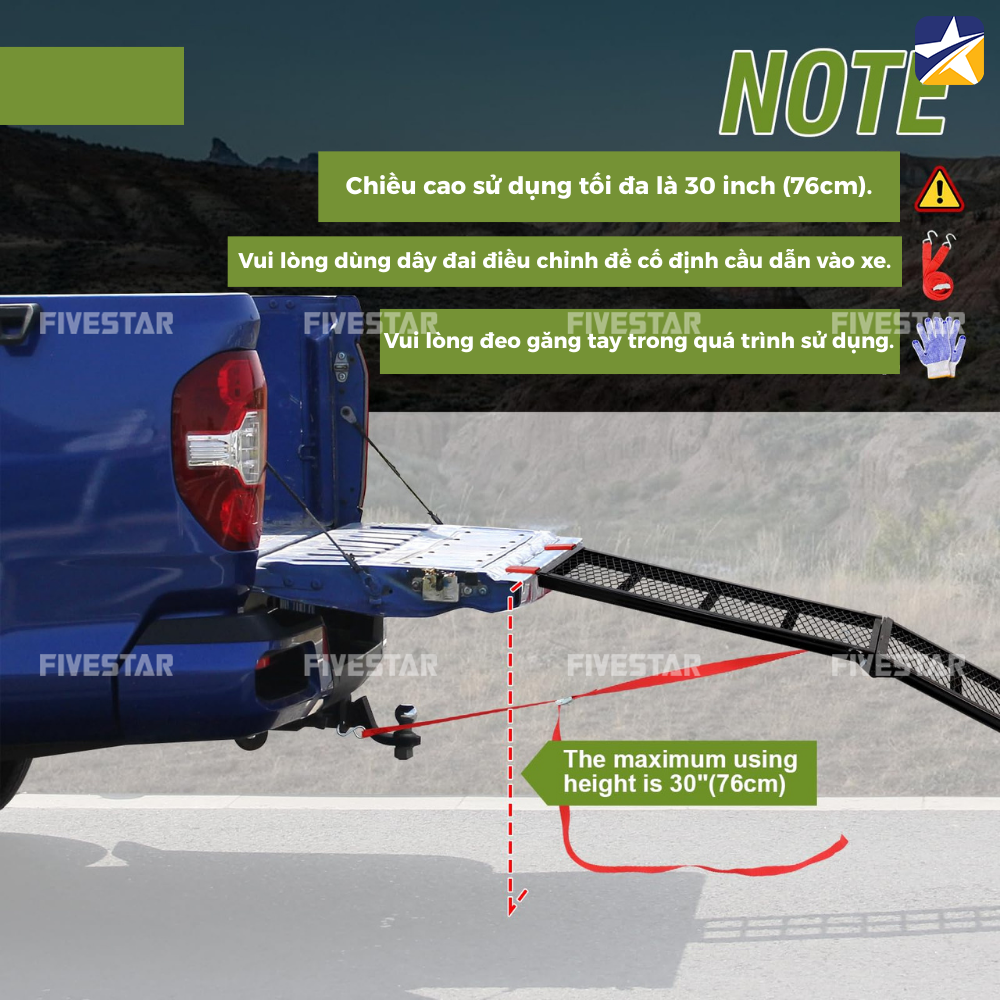 Những lưu ý khi sử dụng thang dắt xe máy Những lưu ý khi sử dụng thang dắt xe máy