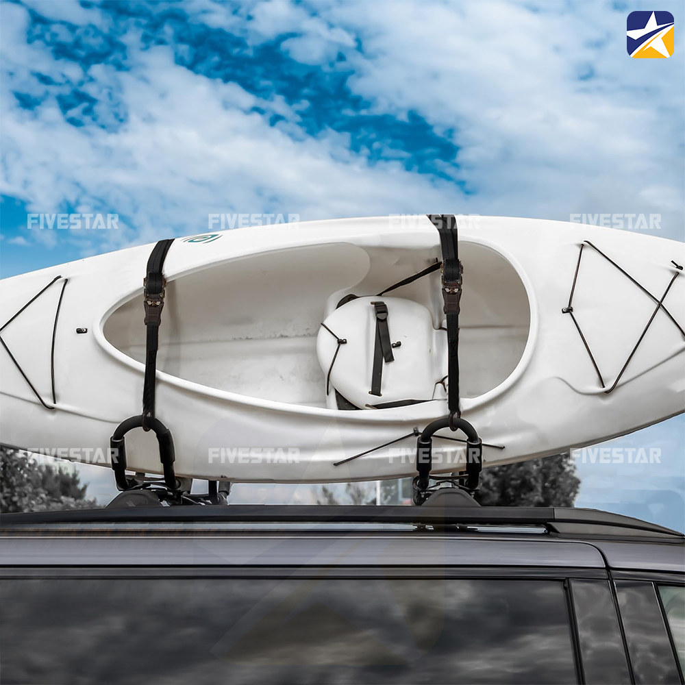 Ràng hàng trên nóc xe camping Ràng hàng trên nóc xe camping