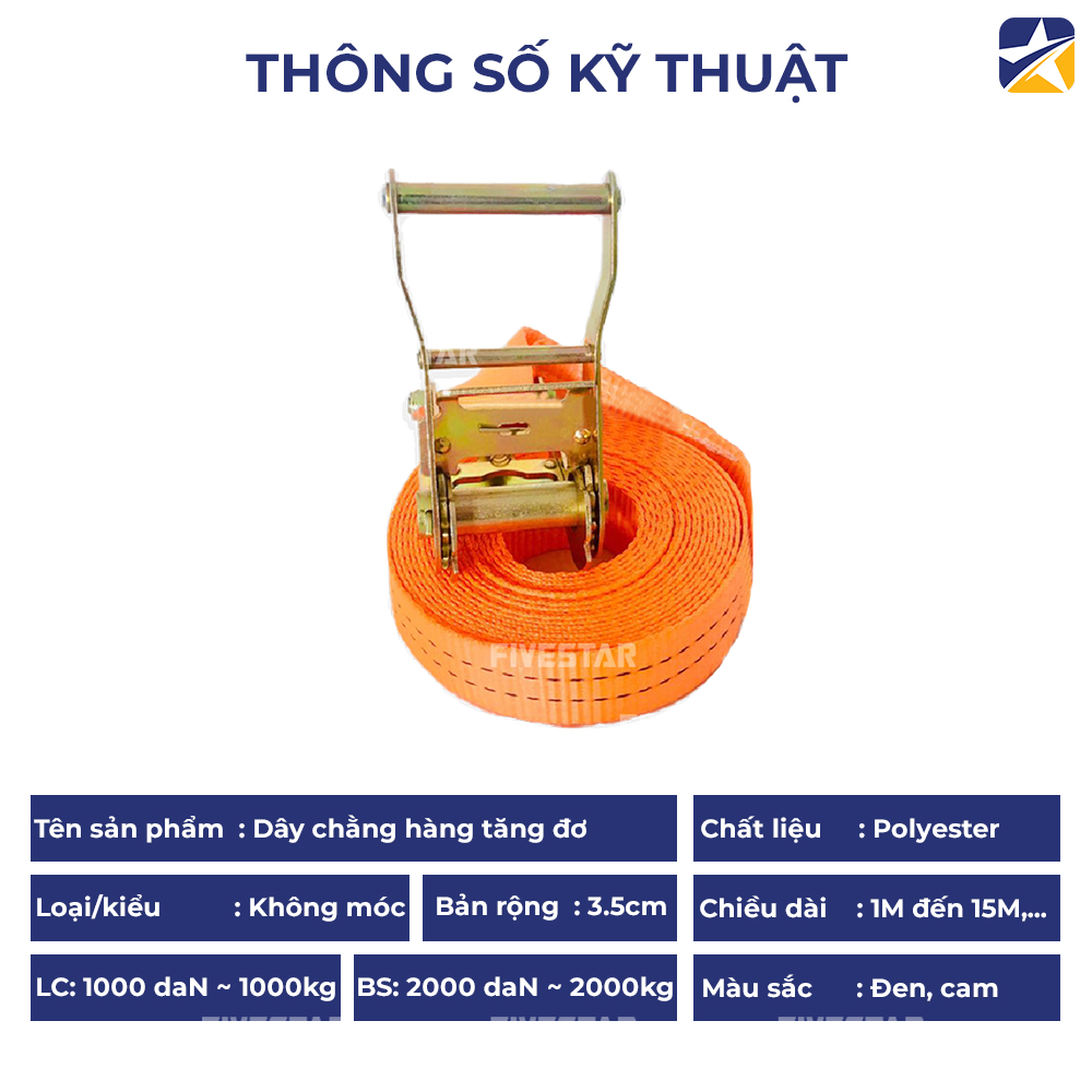 Thông số kỹ thuật dây tăng đơ bản 38mm tải 2 tấn không móc Thông số kỹ thuật dây tăng đơ bản 38mm tải 2 tấn không móc