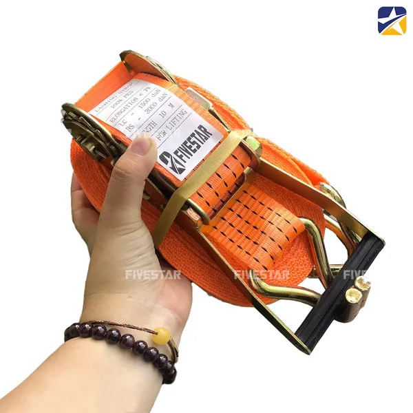 Dây tăng đơ bản 50mm tải 3 tấn móc J