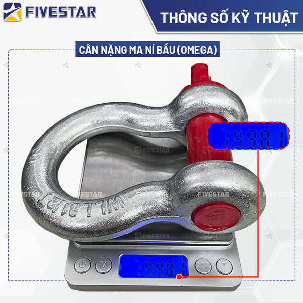 Ma Ní Omega Tải 8.5 Tấn