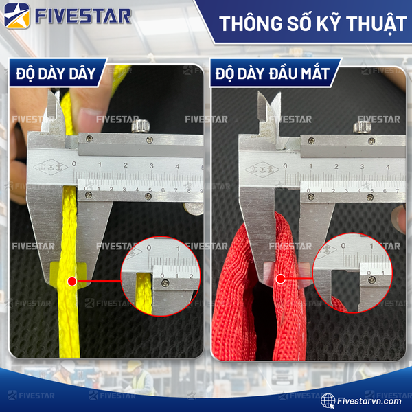 Dây cáp vải tải 3 tấn