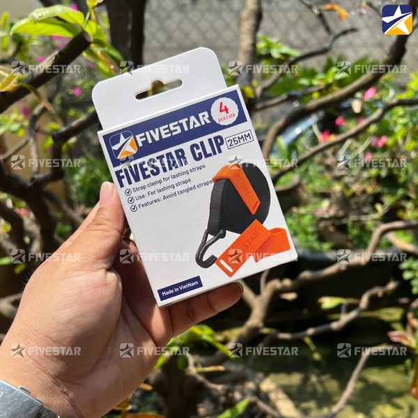 F-Clip gài giữ gọn dây tăng đơ bản 25mm