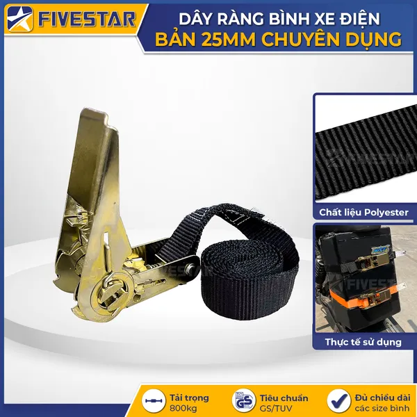 Dây ràng bình xe điện chuyên dụng