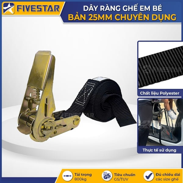 Dây ràng ghế em bé xe máy