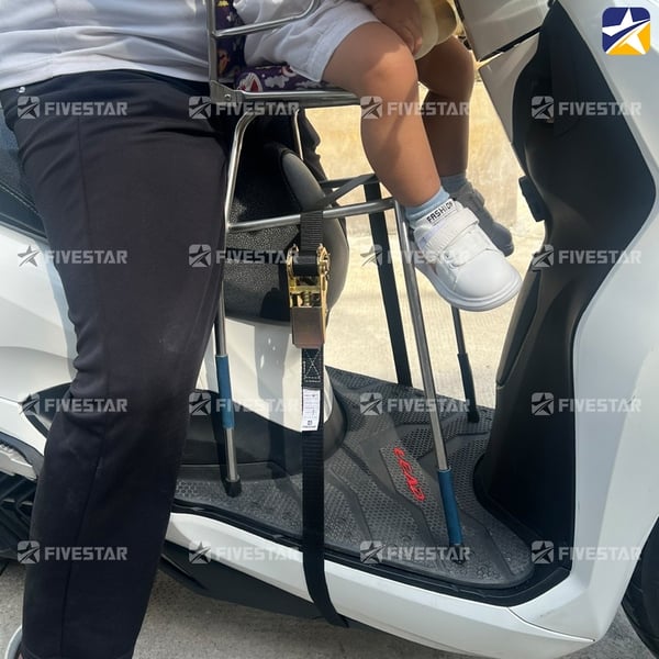 Dây ràng ghế em bé xe máy