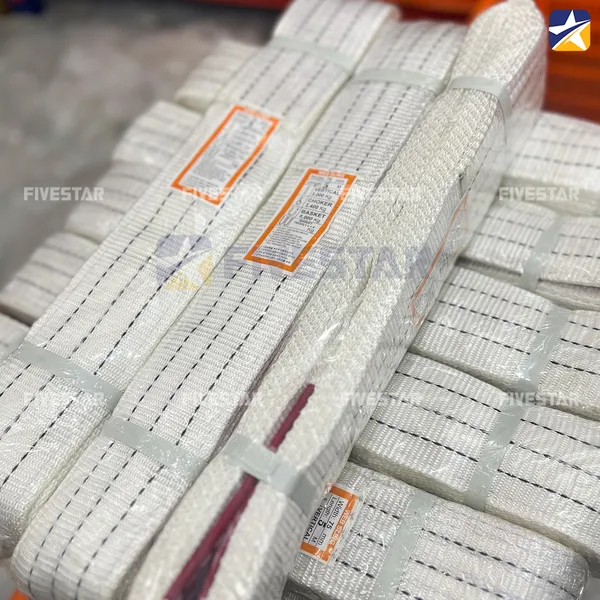 Dây cáp vải trắng