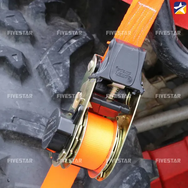Dây tăng đơ tự rút bản 25mm tải 800kg móc S
