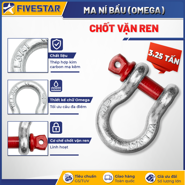 Ma Ní Omega Tải 3.25 Tấn