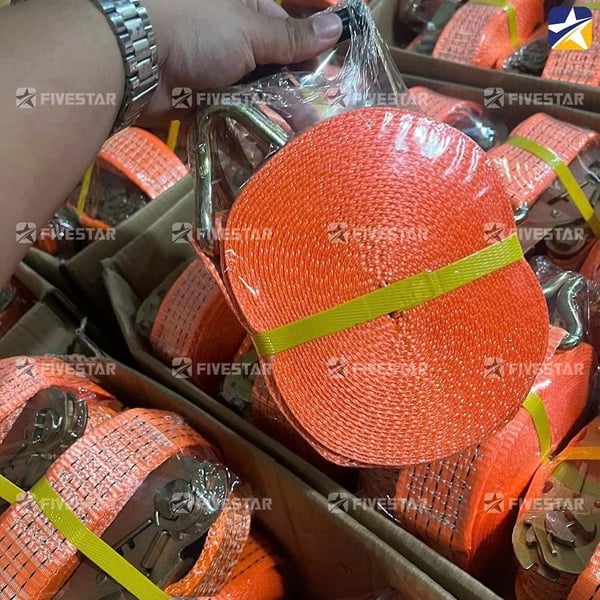 Dây tăng đơ bản 50mm tải 5 tấn móc J