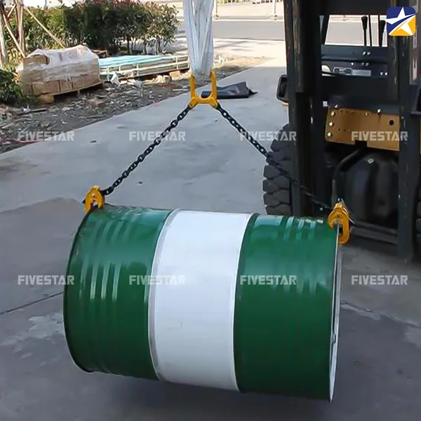 Xích cẩu thùng phuy tải 1 tấn