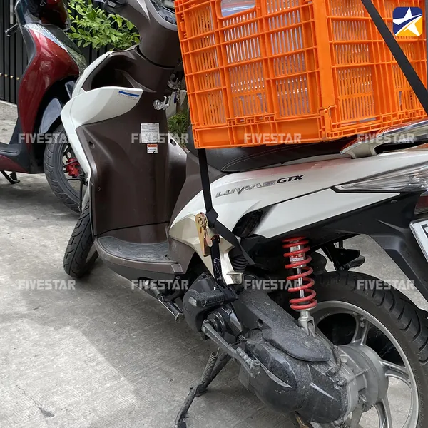 Dây tăng đơ bản 25mm tải 800kg 2 đầu mắt