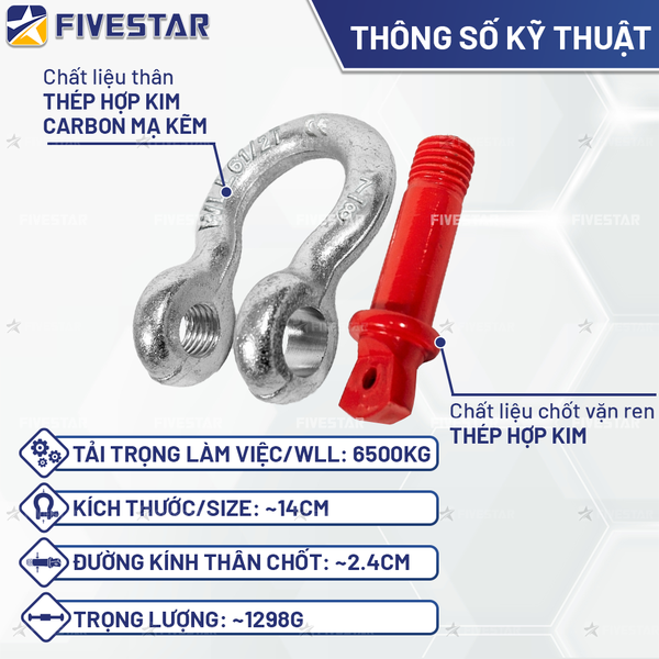 Ma Ní Omega Tải 6.5 Tấn