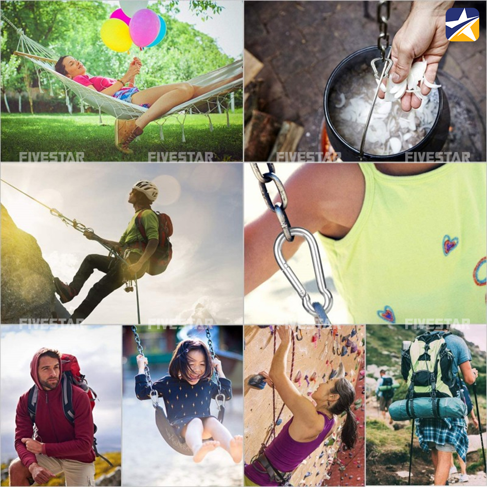 Ứng dụng thực tế của móc khóa an toàn cho các hoạt động ngoài trời Ứng dụng thực tế của móc khóa an toàn cho các hoạt động ngoài trời