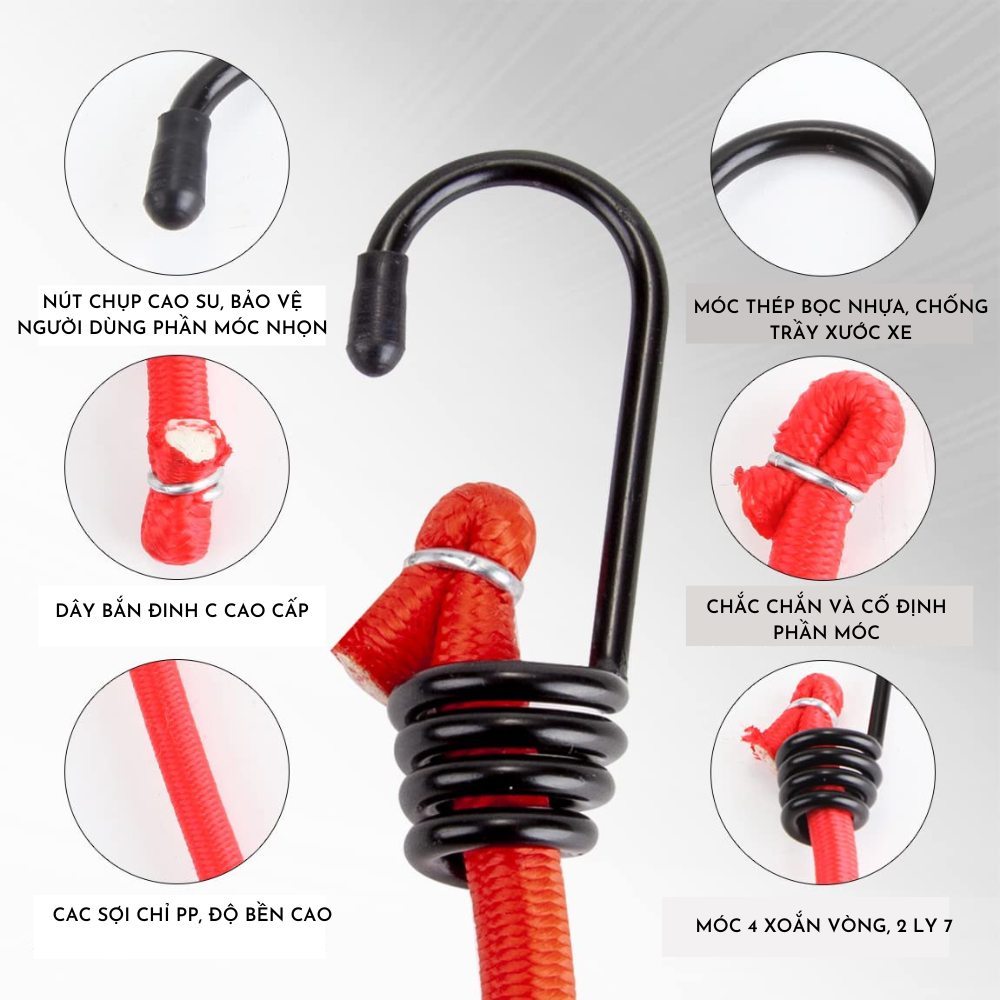 ưu điểm của mẫu dây thun cột lều ưu điểm của mẫu dây thun cột lều