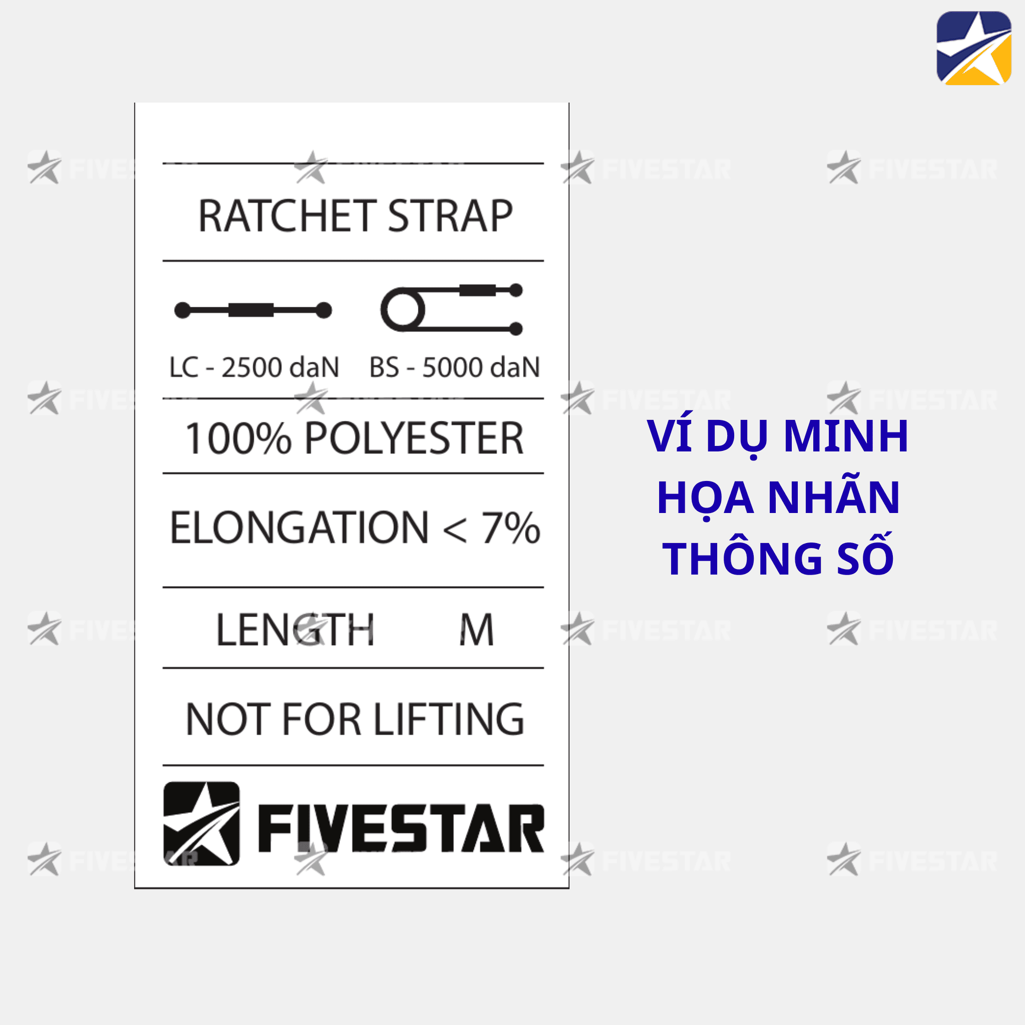 ví dụ minh họa nhãn thông số Ví dụ minh họa nhãn thông số