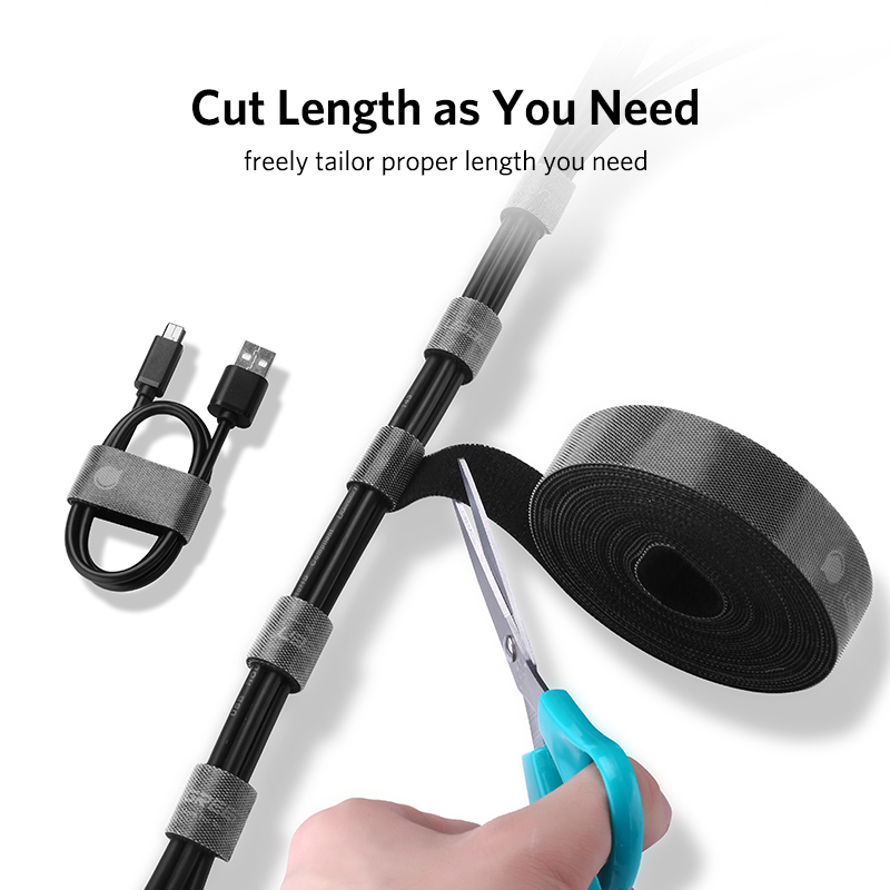 Dây dán Velcro dài 0.5M tiện dụng bản 1.5mm Ugreen 60483