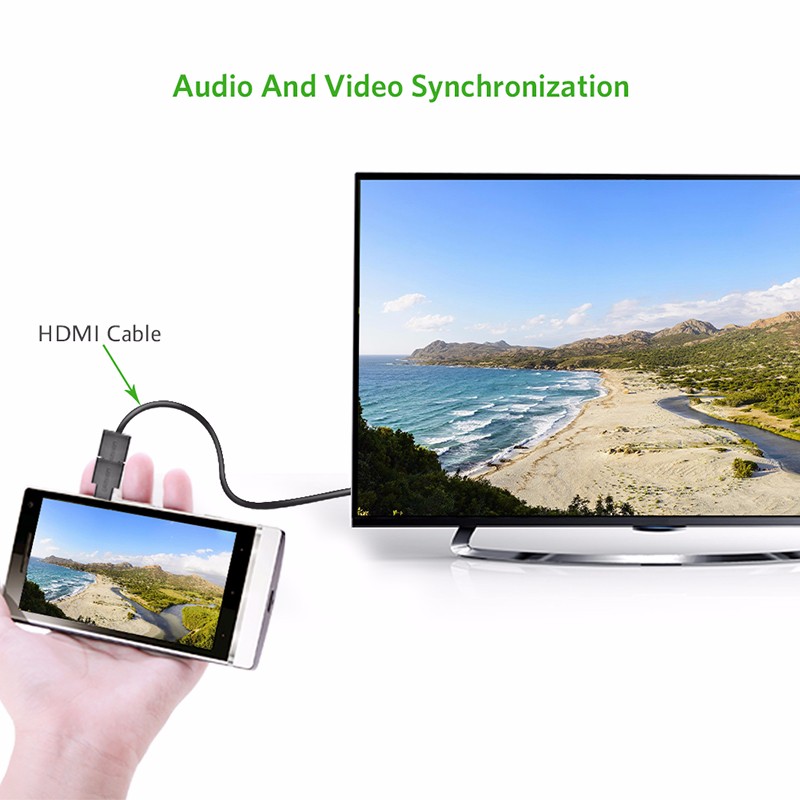 Đầu chuyển Micro HDMI to HDMI  Ugreen 20106