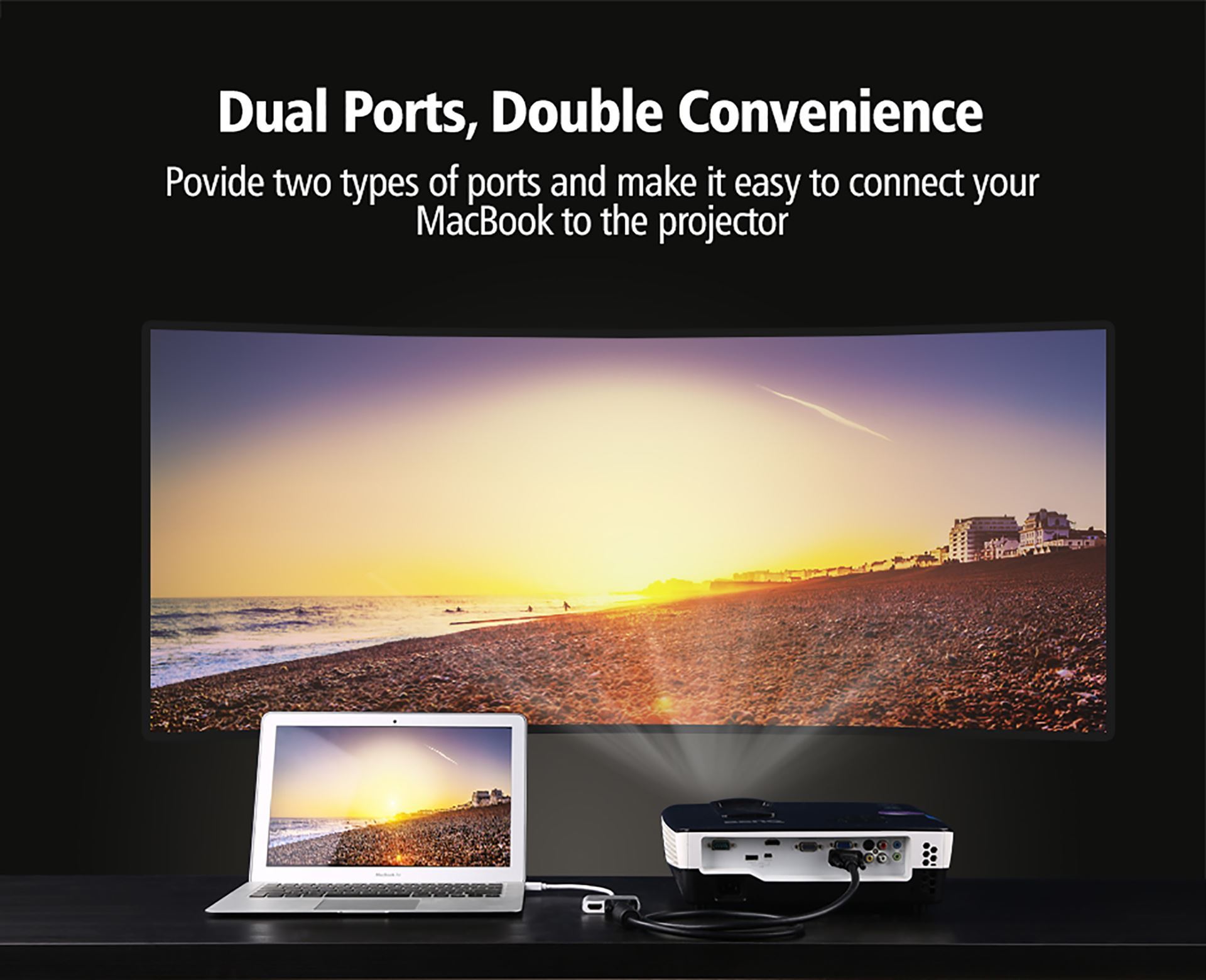 Cáp chuyển Mini Displayport to VGA + HDMI Ugreen 20421