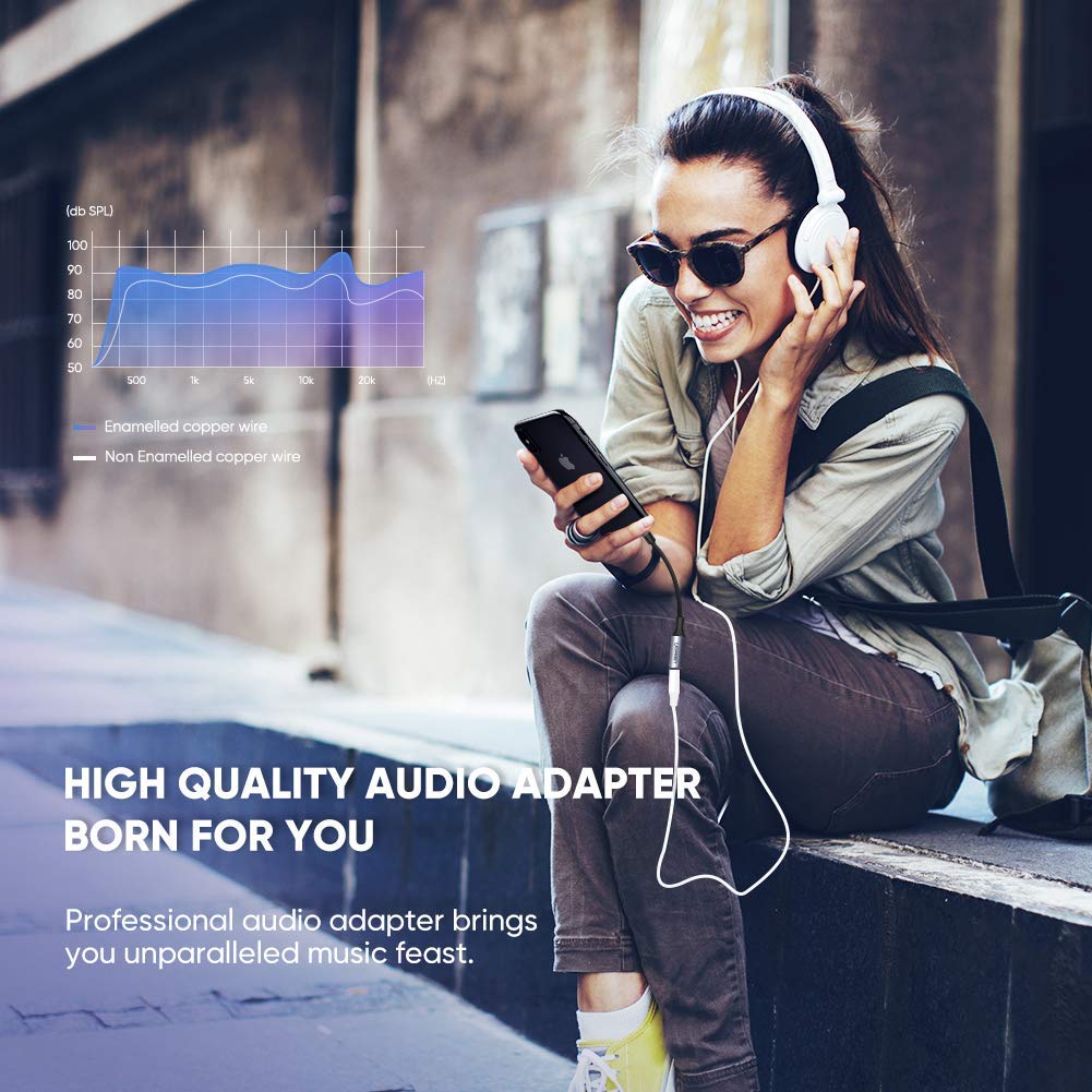 Cáp chuyển Lightning sang 3.5mm Ugreen 30756 Cáp chuyển Lightning sang 3.5mm Ugreen 30756