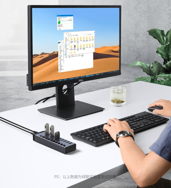 Bộ HUB chia 7 cổng USB 3.0 có công tắc Ugreen 30778 Bộ HUB chia 7 cổng USB 3.0 có công tắc Ugreen 30778