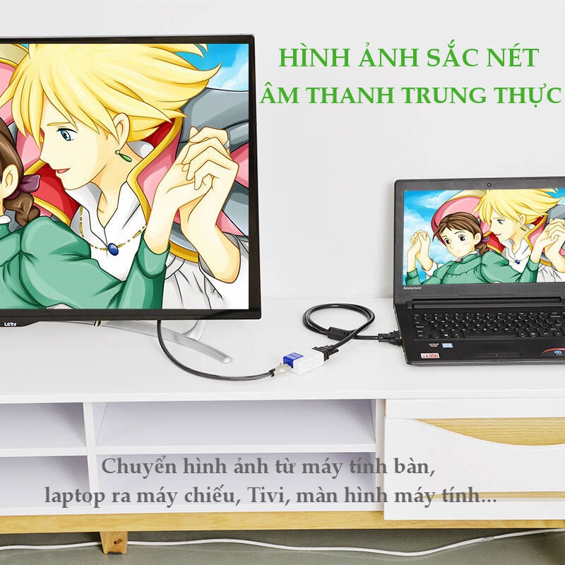 Bộ chuyển VGA sang HDMI Ugreen 40224`