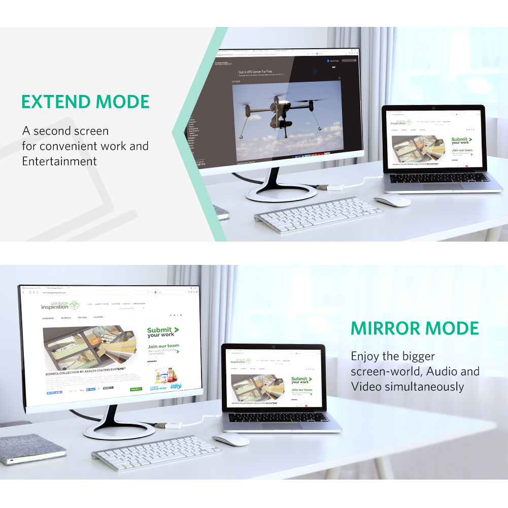 Cáp chuyển Mini DisplayPort to HDMI 4K Ugreen 40361