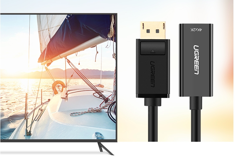 Cáp chuyển Displayport to HDMI  Ugreen 40363