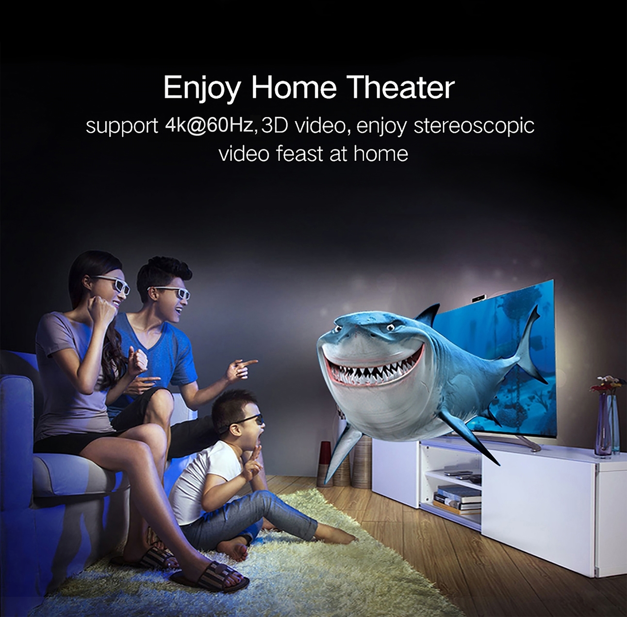 Cáp HDMI 2.0 dài 15m hỗ trợ full HD 4Kx2K Ugreen 40416 Cáp HDMI 2.0 dài 15m hỗ trợ full HD 4Kx2K Ugreen 40416