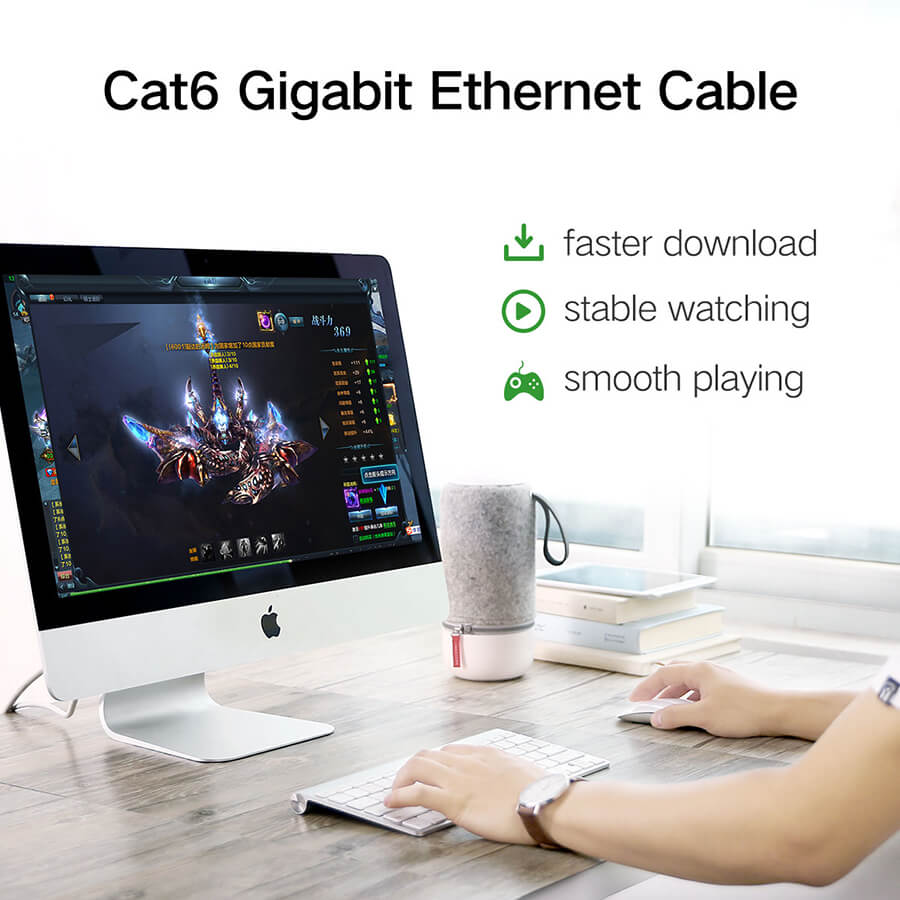 Cáp mạng CAT6 dài 0.5m đúc sẵn Ugreen 50712