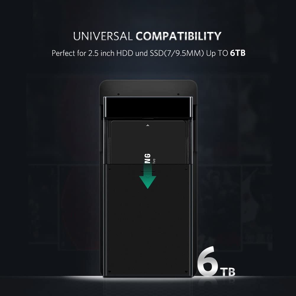 Box ổ cứng 2.5 inch USB 3.0 Ugreen 50208 Box ổ cứng 2.5 inch USB 3.0 Ugreen 50208
