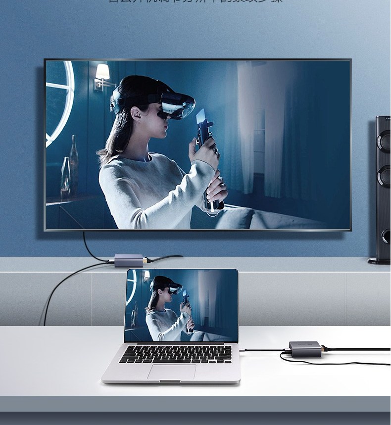 Bộ chuyển HDMI qua Cáp Mạng 50M Hỗ Trợ FullHD Ugreen 50739