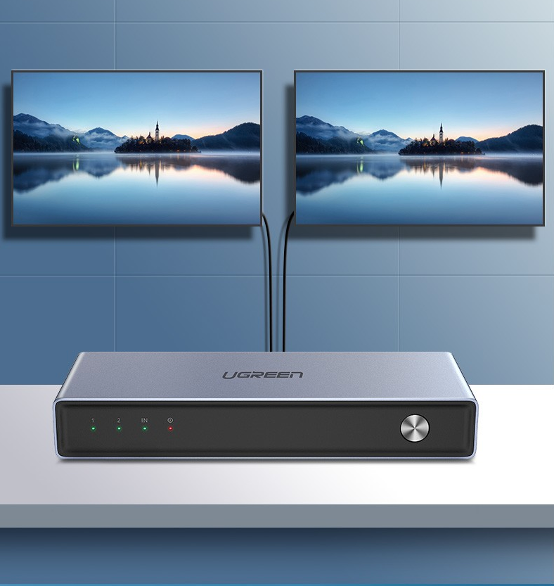 Bộ chia DVI 1 ra 2 Ugreen 50746