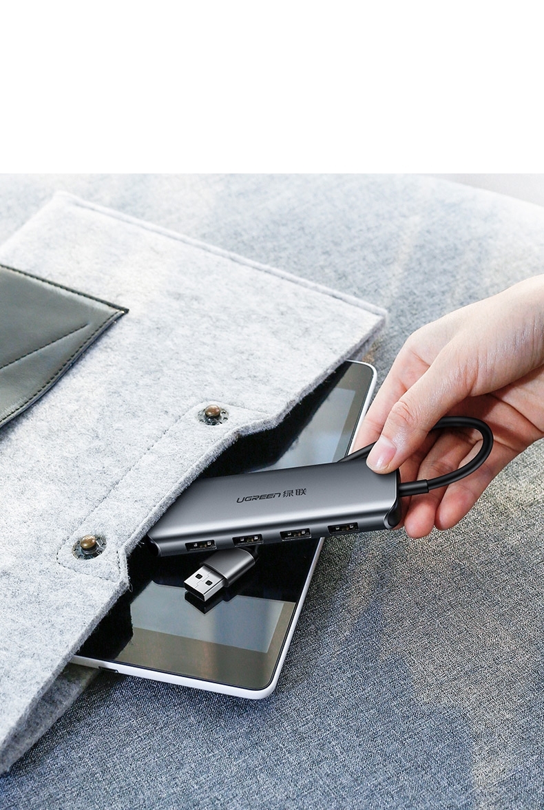 Bộ chia USB 3.0 4 cổng Ugreen 50768