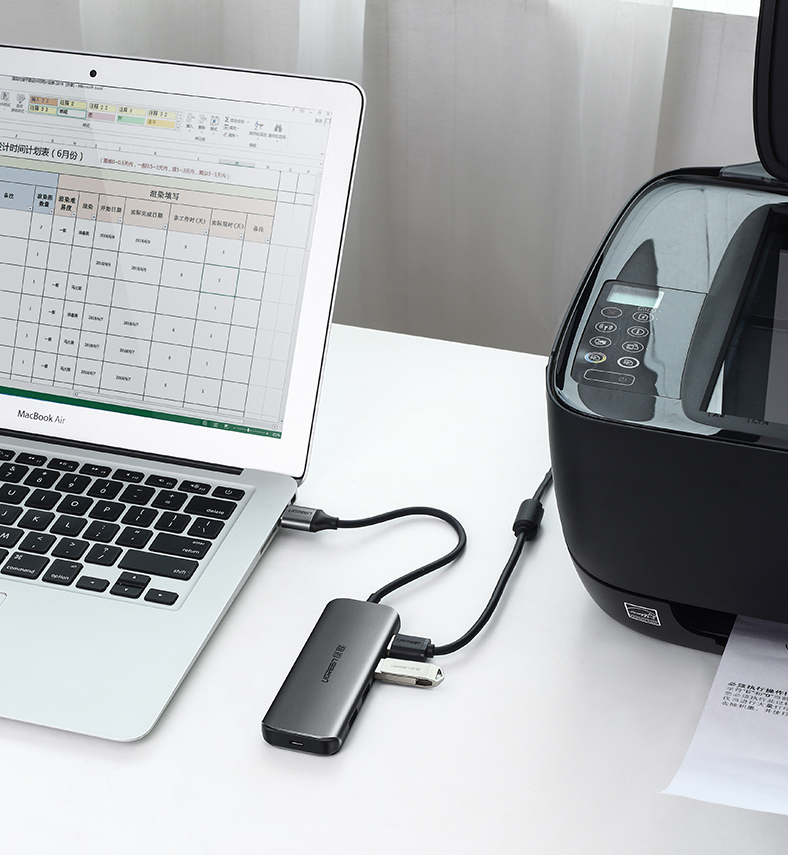 Bộ chia USB 3.0 4 cổng Ugreen 50768