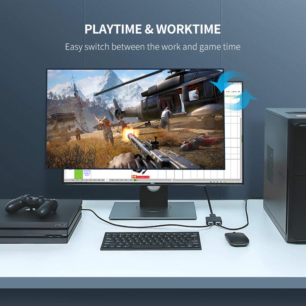 Bộ chia và gộp HDMI hỗ trợ 4K Ugreen 50966 Bộ chia và gộp HDMI hỗ trợ 4K Ugreen 50966