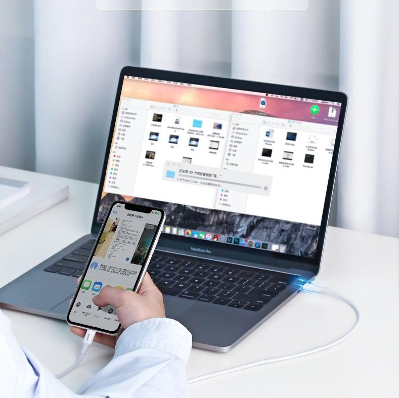 Cáp sạc Type C sang Lightning dài 1.5m Ugreen 60748 Cáp sạc Type C sang Lightning dài 1.5m Ugreen 60748