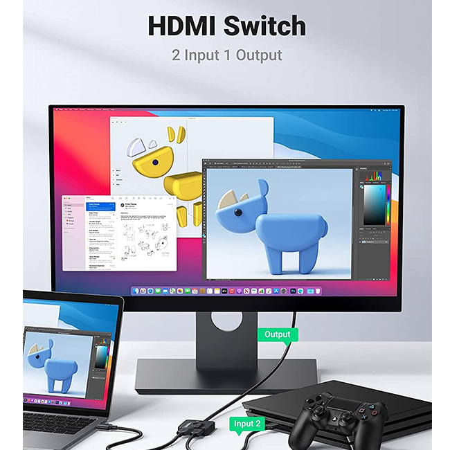 HDMI Bi-Directional Switch Ugreen 70607