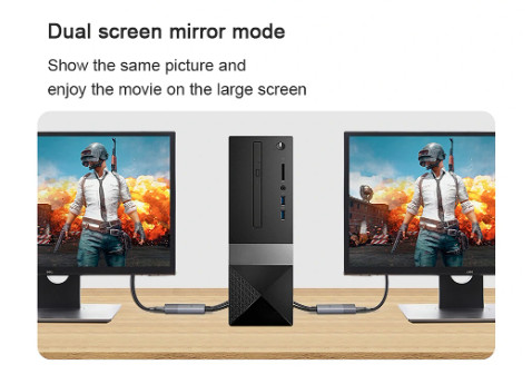 Cáp chuyển Displayport to HDMI hỗ trợ 8k@60Hz Ugreen 40948 Cáp chuyển Displayport to HDMI hỗ trợ 8k@60Hz Ugreen 40948