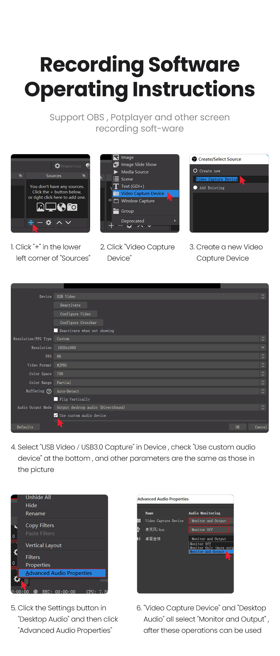 Thiết bị ghi hình HDMI to USB 2.0 / Type-C Ugreen 40189 Thiết bị ghi hình HDMI to USB 2.0 / Type-C Ugreen 40189