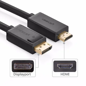 Cáp chuyển Displayport to HDMI 5M Ugreen 10204