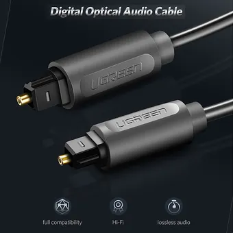 UGREEN 10539 Câble Optique Audio Numérique en Ny…