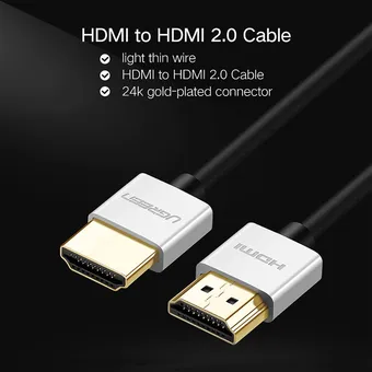 Cáp HDMI dài 10M siêu mỏng hỗ trợ 4K Ugreen 50306