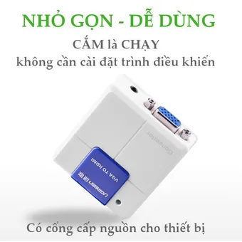 Bộ chuyển VGA sang HDMI Ugreen 40224